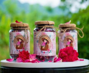 Trà hoa hồng sấy lạnh hồng Ecofarm