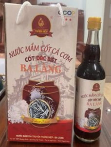 Nước mắm cốt cá cơm Thành Hiệp - xách 2 chai 500 ml