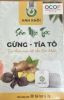 Sơn mộc trà gừng -tía tô