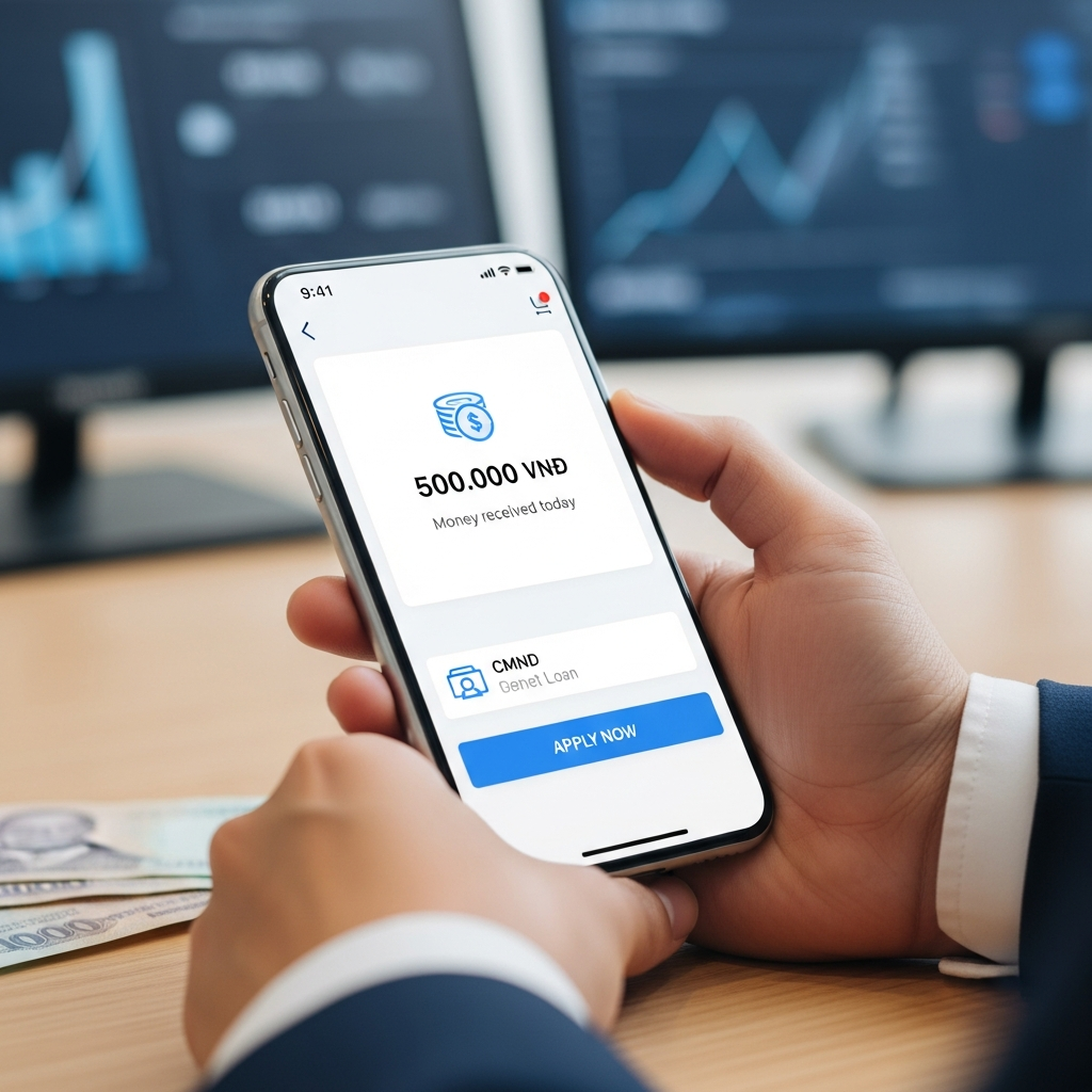 Vay 500k nhanh nhất nhận tiền ngay trong ngày chỉ cần CCCD